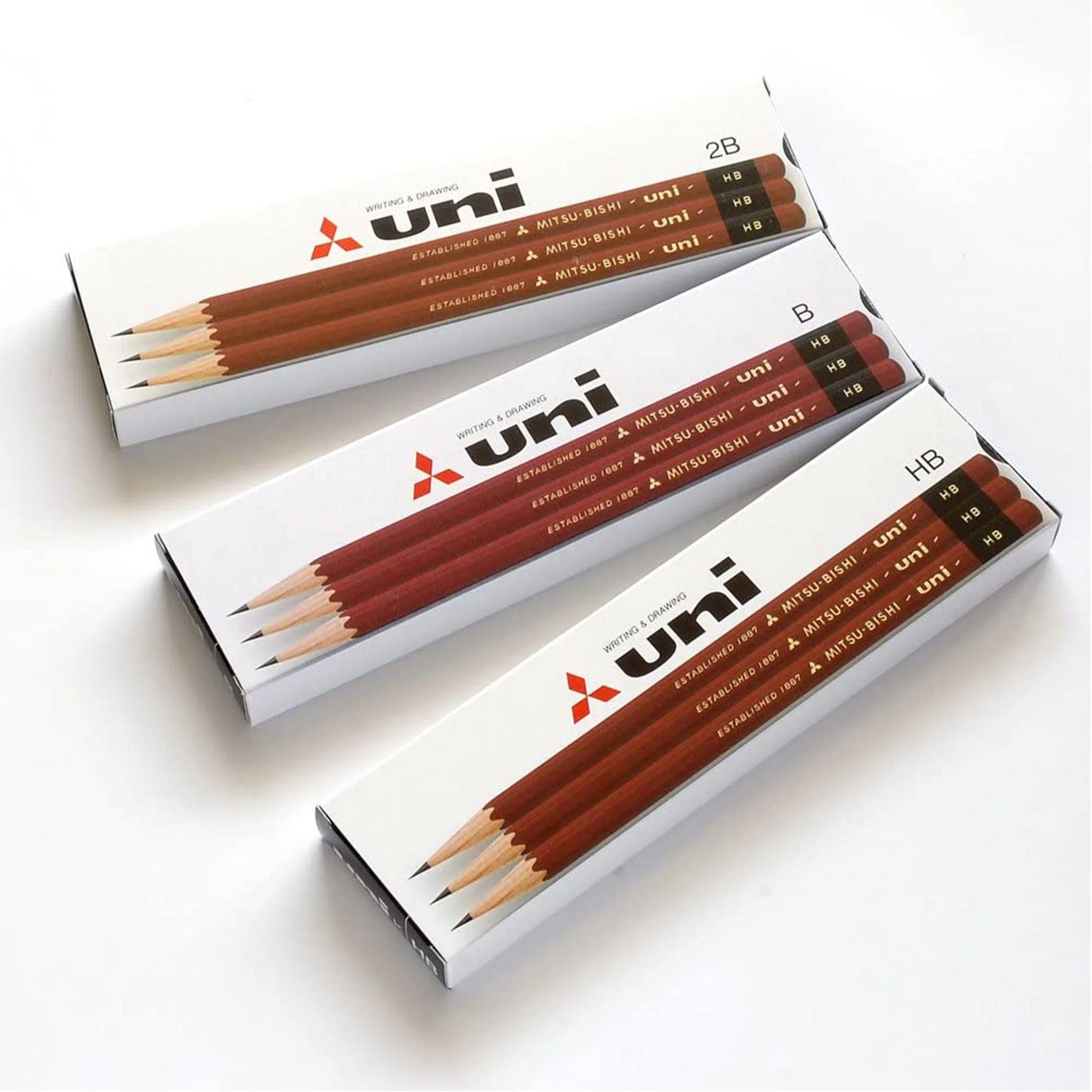 uni Wooden Pencils 1 Dozen Pack / uni Mitsubishi Pencil - Image 9