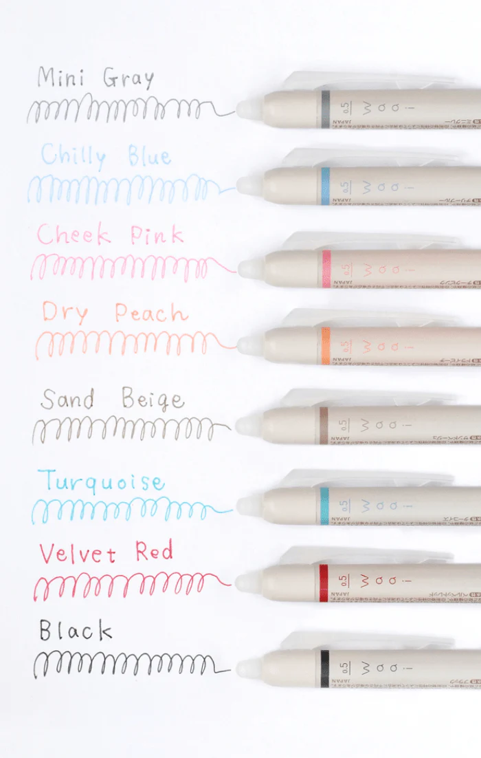 Waai Frixion Erasable Ballpoint Pen Full Set / Pilot - Image 2