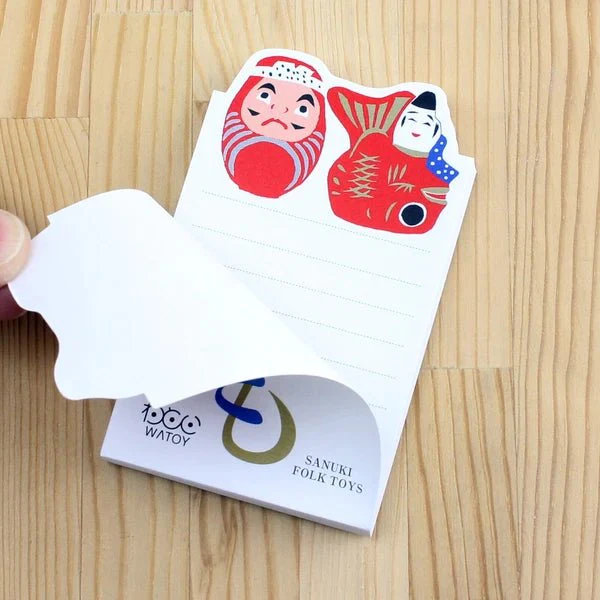 WATOY Japanese Pattern Memo / Marumo Printing - Image 3