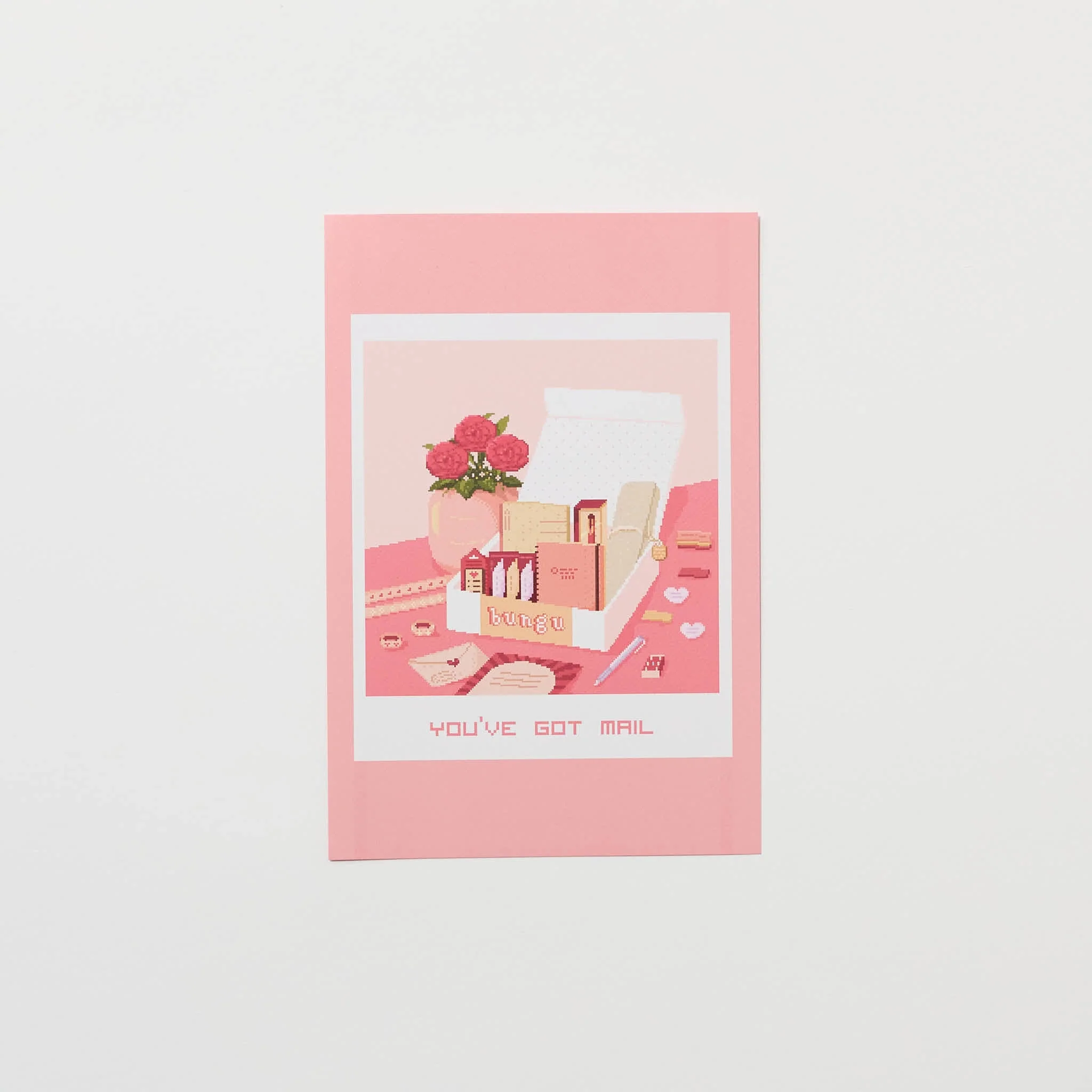 "With Love, Always" Postcard by Angelyn / Bungu - Image 4