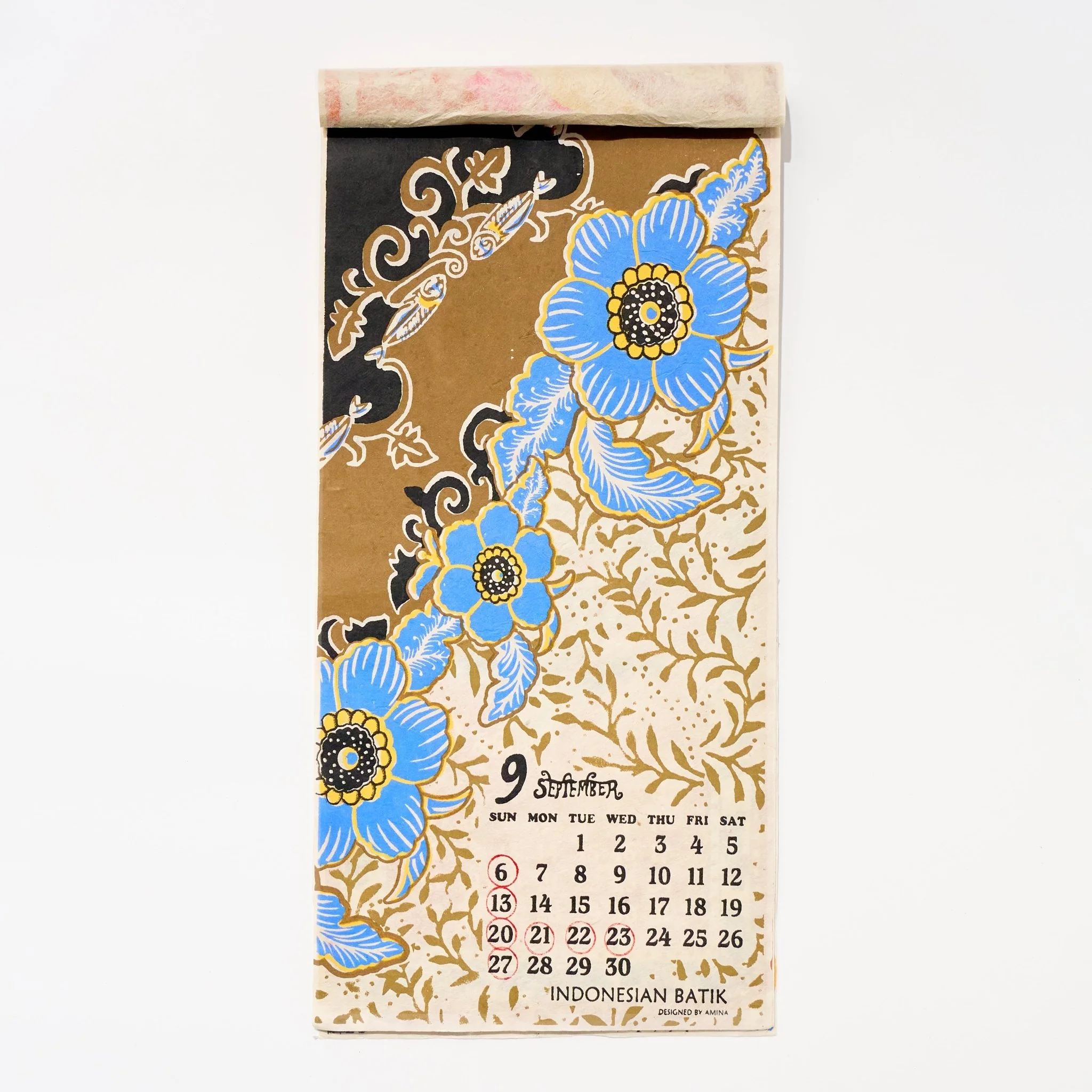 World Flowers Calendar 2026 Designed by Amina / Amina Collection Co., Ltd. - Image 3