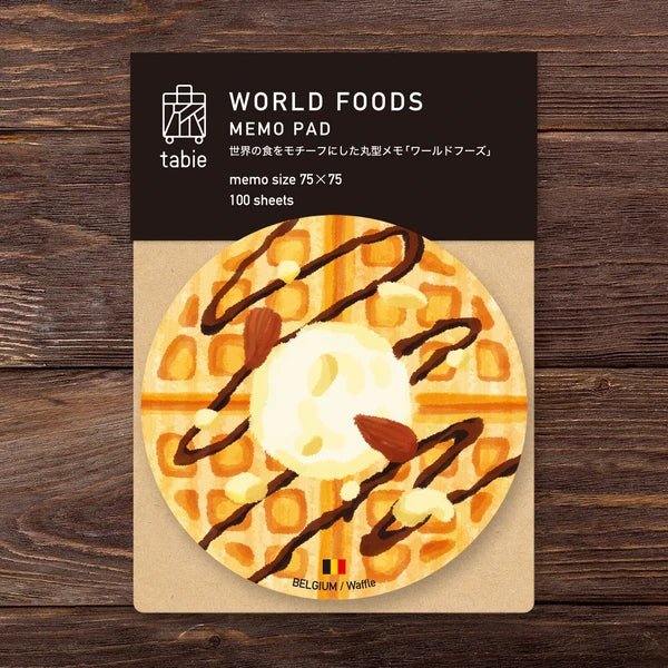 World Foods Round Memo / Marumo Printing - Image 4