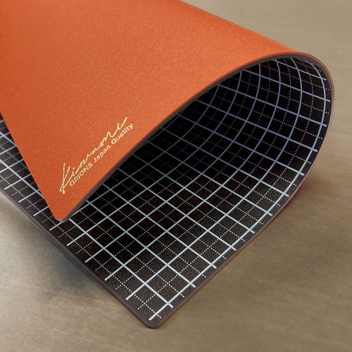 Kiwami Writing Mat Desk Pad Brown & Camel / KYOEI PLASTIC - Image 7