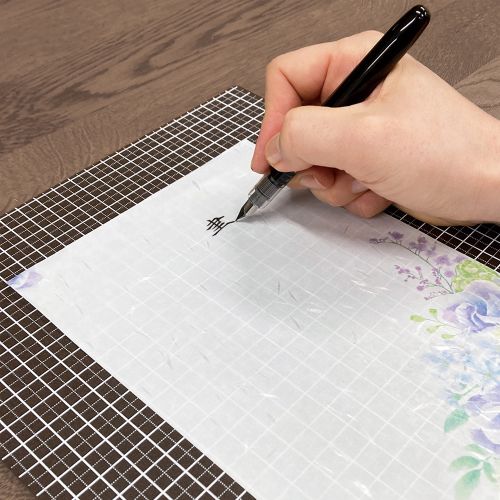 Kiwami Writing Mat Desk Pad Brown & Camel / KYOEI PLASTIC - Image 8