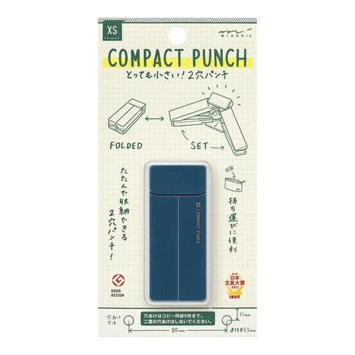 XS Compact Punch 2 Hole Punch / MIDORI - Image 4