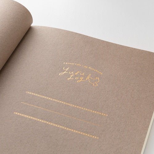 Yuru Log B6 Illustrated Notebook / MIDORI - Image 2
