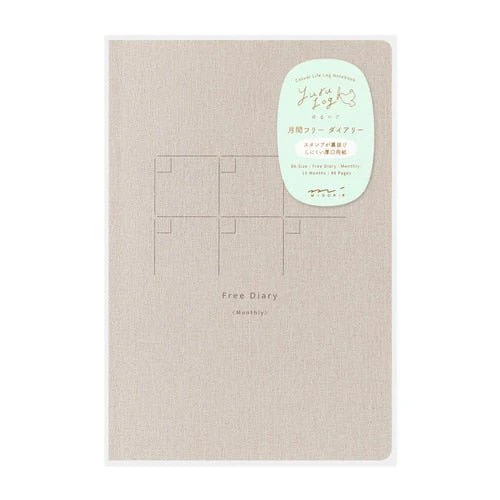 Yuru Log Monthly Free Diary / MIDORI - Image 3