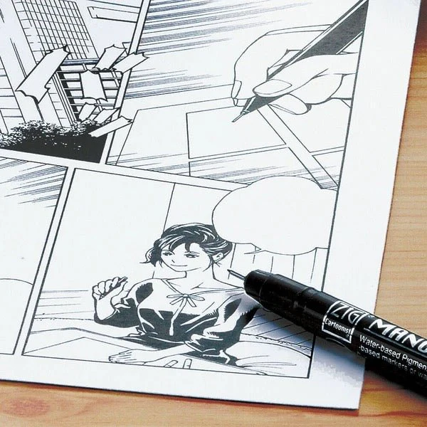 ZIG Cartoonist Mangaka Pen Sets / Kuretake - Image 5
