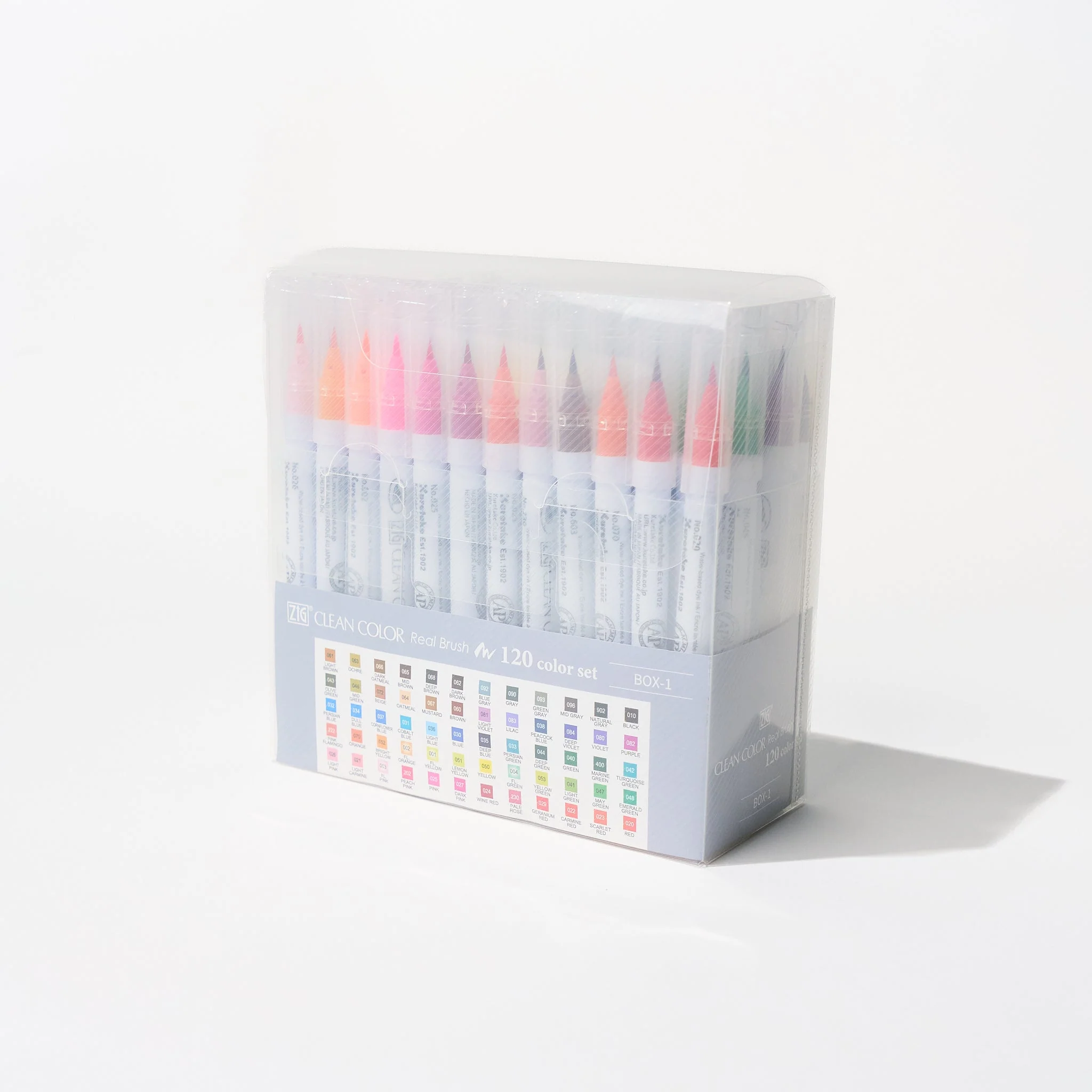 ZIG Clean Color Real Brush 120 Color Set / Kuretake - Image 3
